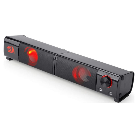 Redragon Orpheus GS550 PC Gaming Speakers | 2.0 Channel Stereo | 3W x 2 Power | Compact Desktop Sound Bar | Black