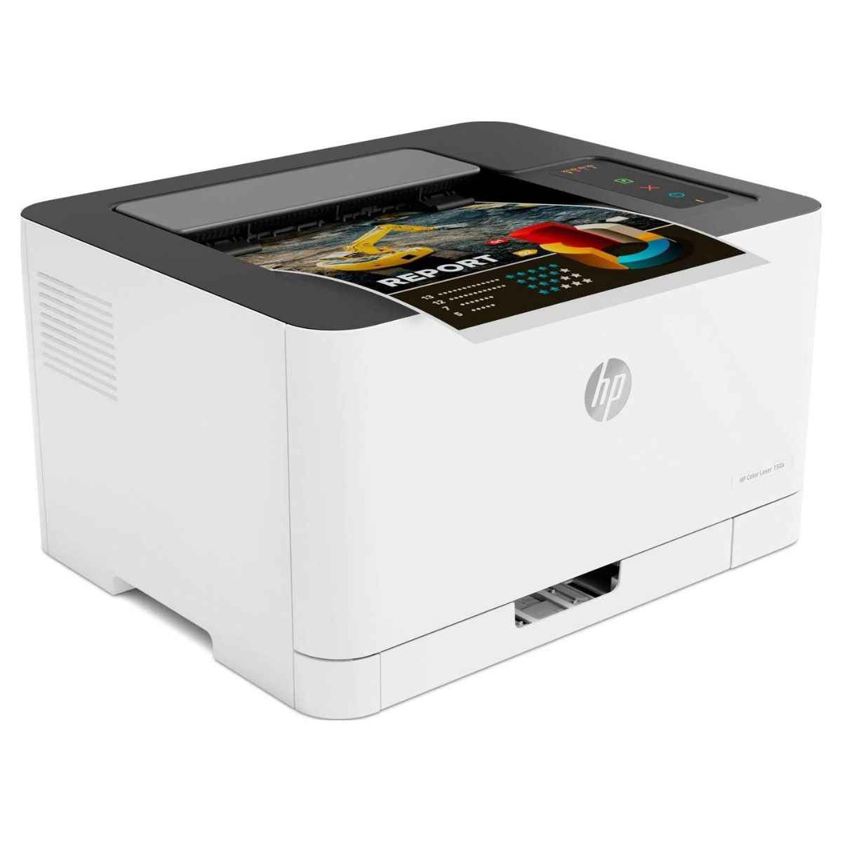 HP Color Laser 150a Printer, Print Only, Up to 18 ppm Black &amp; 4 ppm Color, USB Connectivity, White | 4ZB94A (Used-Without Box -Full Toner)&nbsp;