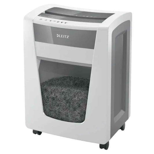 Leitz IQ Office Paper Shredder Pro P5 – 5 Sheets, Micro Cut, High Security, Compact Design | LE8010-00