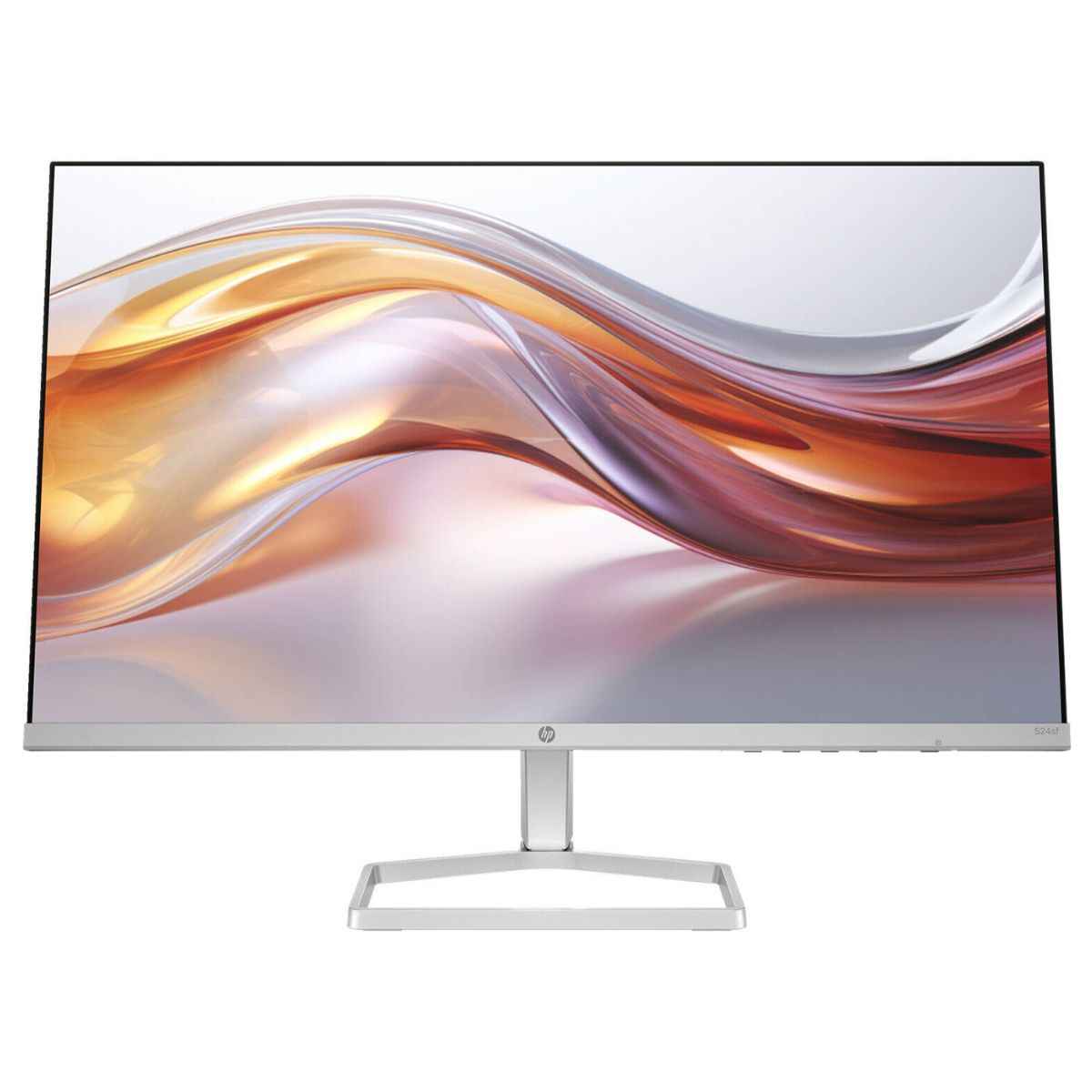 HP Series 5 524SF Monitor, 24" FHD IPS Display, 100Hz Refresh Rate, 5ms (GtG with Overdrive) Response Time, Tilt Adjustable, 16.7m Color Support, Black/Silver | 94C17AA