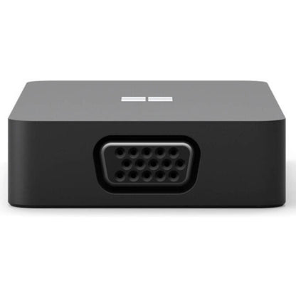 Microsoft Surface USB-C Travel Hub, USB-C, USB-A, Ethernet, HDMI &amp; VGA Ports, 200mm USB-C Cable, Black | 161-00005