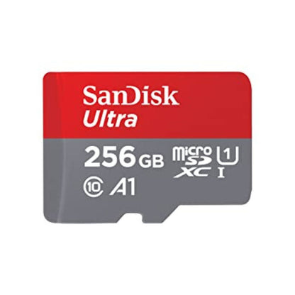 SanDisk Ultra 256GB microSDXC UHS-I Card | A1 | Class 10 | Up to 120MB/s | SDSQUNR-256G-GN3MN