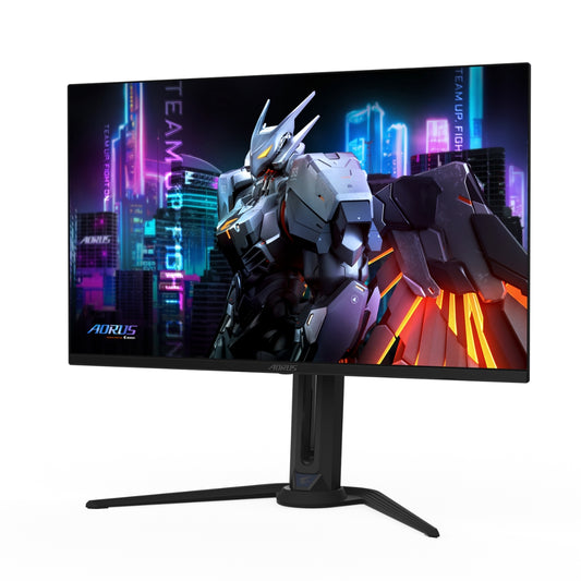 Gigabyte Aorus QD-OLED  32" Gaming Monitor,  4K UHD OLED Display, 240Hz Refresh Rate, 0.03ms (GtG) Response Time, Tactical Switch, Black Equalizer 2.0, 6 Axis Color Control, Black