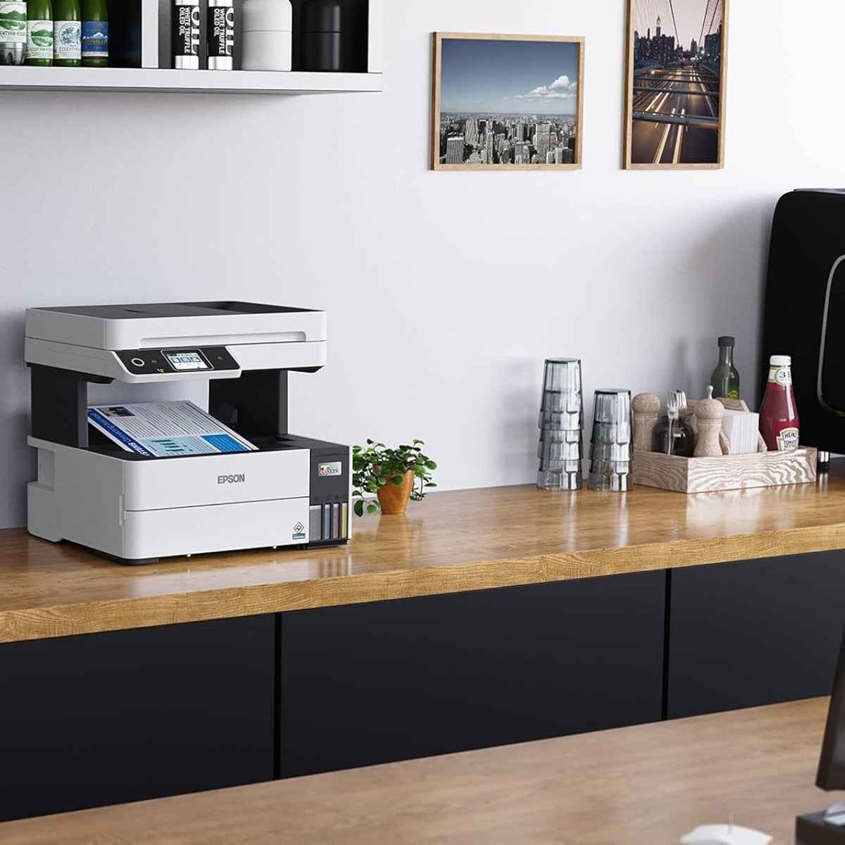 Epson Ecotank L6490 Print/Scan/Copy/Fax Wi-Fi Business Printer — A4 Multifunction Ink-Tank (Print • Scan • Copy • Fax), WiFi + Duplex