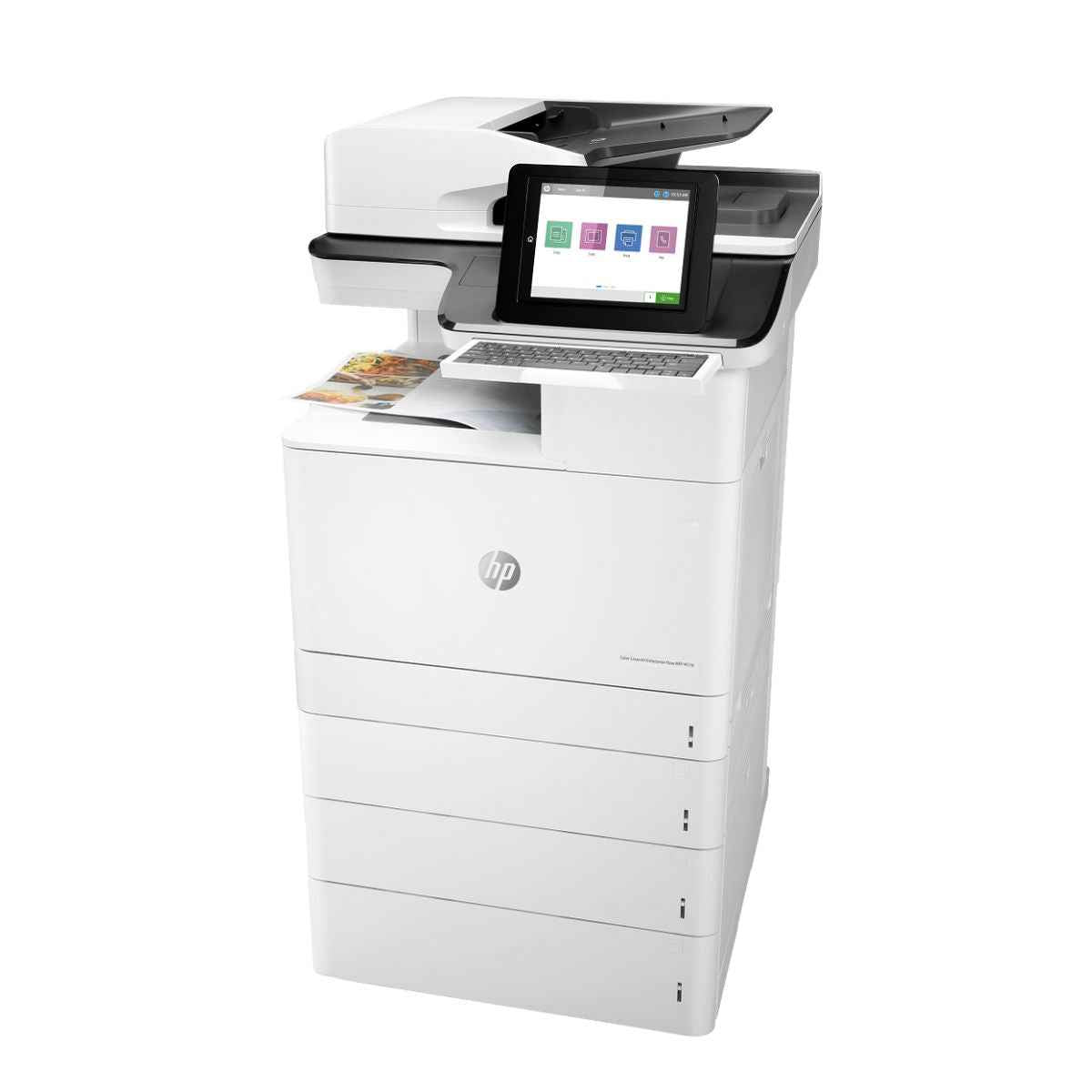 HP Color LaserJet Enterprise Flow MFP M776z Printer, Print, Copy, Scan, Fax, Up to 46 ppm, Automatic Duplex Printing, 9" Touchscreen, Enterprise Security | 3WT91A