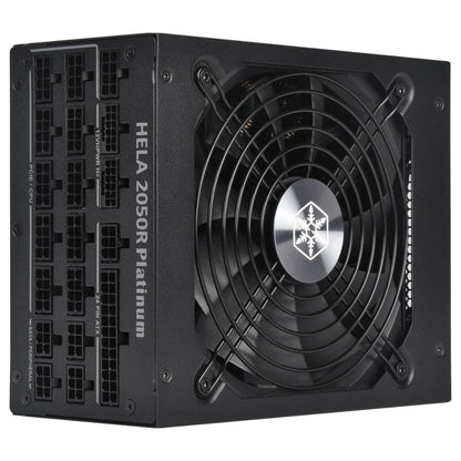 SilverStone HELA 2050R Platinum Fully Modular Power Supply, 2050W Power, Cybenetics Platinum Certified, Active PFC, All Japanese Electrolytic Capacitors, Black