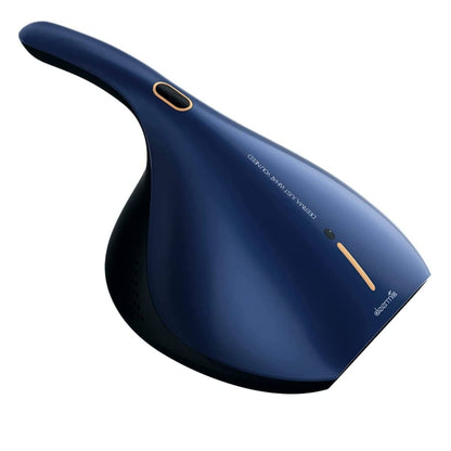 Deerma CM818 Blue, Dust Mite Vacuum Cleaner, With UV Light and HEPA Filter, For Bed And Sofa, 13kpa Super Suction, 50C Hot Wind, 7000 Min Vibration, Double Filter