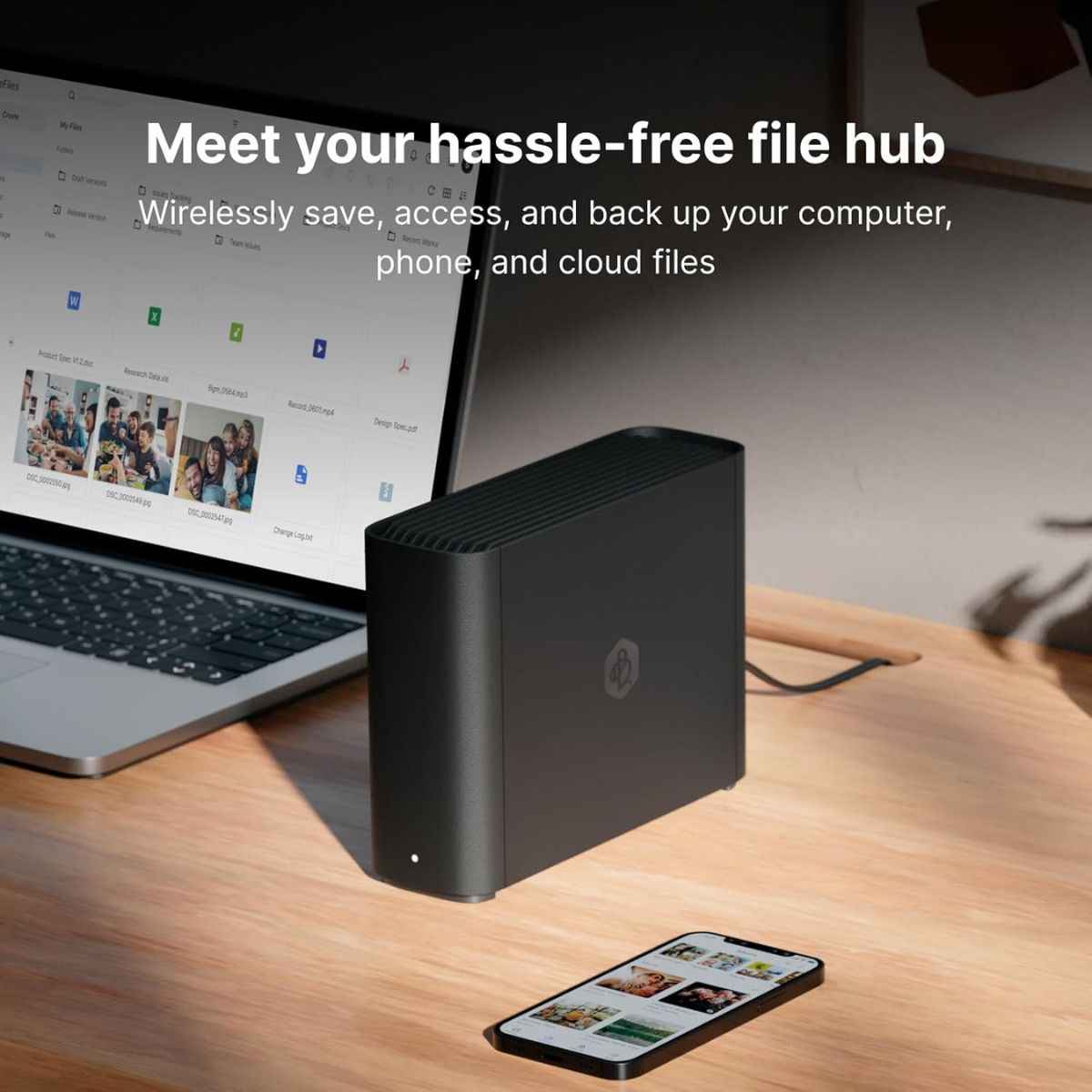Synology BeeStation Personal Cloud NAS – 4TB, Private Storage Server