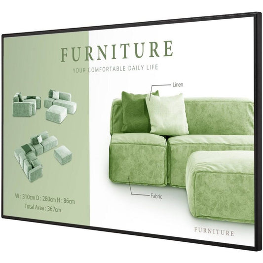 LG 65UM5N Standard Digital Signage – 65" 4K UHD IPS, webOS 6.0, Wi-Fi, 24/7 Display | 65UM5N-H