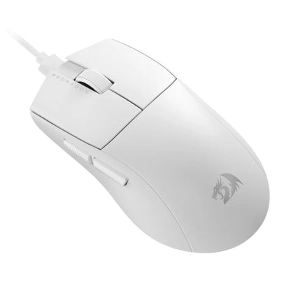 Redragon K1NG M724 Wired Gaming Mouse | 1000Hz Polling Rate | High-Precision Optical Sensor | Black / White / Pink