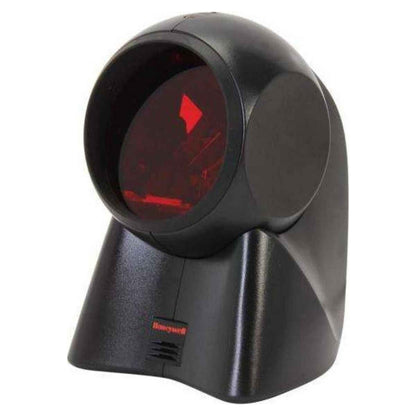 Honeywell MK7120 Laser Barcode Scanner, 4842 Lux Light Level, Reads Standard 1D & GS1 DataBar Symbologies, 20 Scan Line Omnidirectional Pattern, Black | MK7120