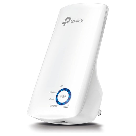 TP-Link TL-WA850RE N300 Universal Wi-Fi Range Extender, 300Mbps Wireless Speed, Ethernet Port, Plug-and-Play Design | TL-WA850RE (Cushions Missing)