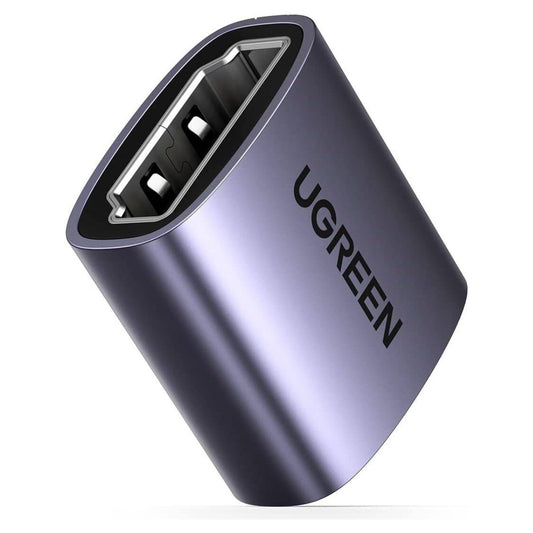 UGREEN 90592 8K HDMI 2.1 Female-to-Female Extension Coupler | Up to 8K @ 60Hz | eARC | Grey