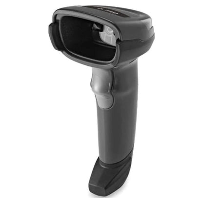 Zebra DS2208 2D Barcode Scanner | Handheld Corded Scanner | Includes Stand & USB Cable | Black | DS2208-SR7U2100SGW
