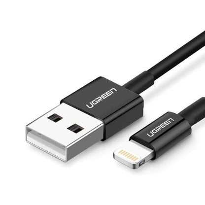 UGREEN 80822 USB-A to iPhone Lightning Charging Cable | 1 Meter | 2.4A | MFi Certified