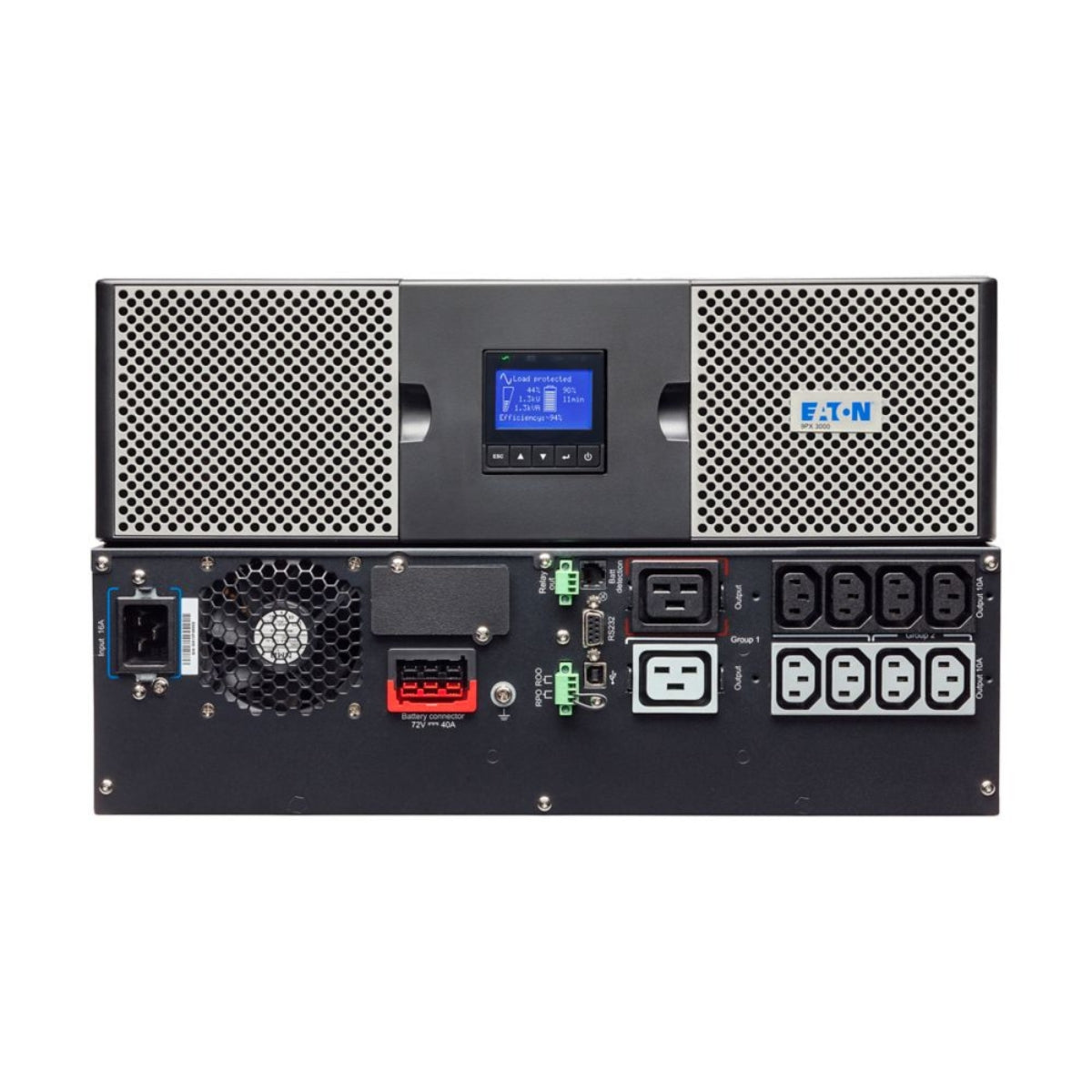 Eaton 9PX3000IRT3U – 3000 VA / 3000 W Online Rack/Tower UPS (3U)