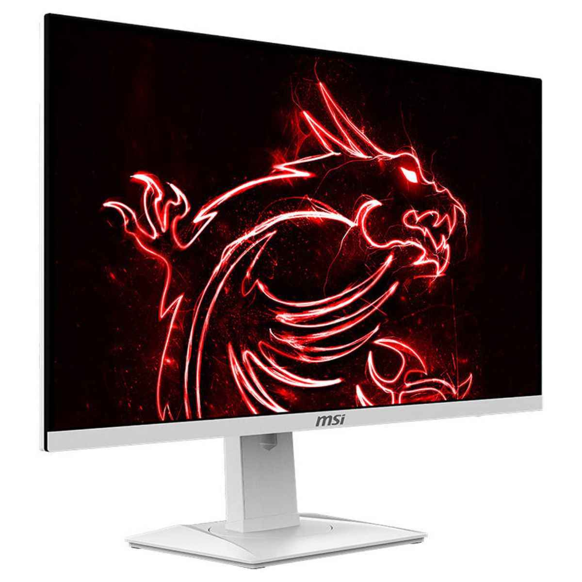 MSI Flat Gaming Monitor, 27" WQHD Rapid IPS Display, 170Hz Refresh Rate, 1ms Response Time, G-Sync & AMD FreeSync Premium Compatible, White