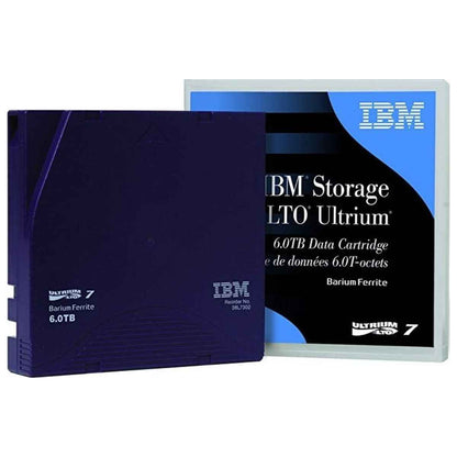 IBM Ultrium LTO-7 Data Cartridge | 6TB Native Capacity | Up to 15TB Compressed Storage | Reliable Long-Term Backup Media | 38L7302