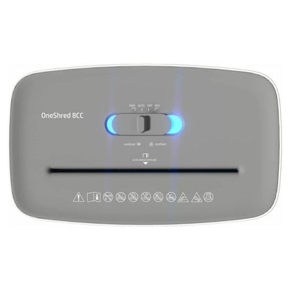 HP OneShred 8CC 2801 – Compact Cross-Cut Paper Shredder (Up to 8 Sheets)