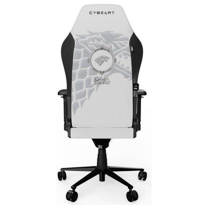 Cybeart House Stark Licensed Edition Gaming Chair | Supreme PU Leather | Cold-Cured Foam | 4D Armrests | 165° Recline | 150kg | Stark