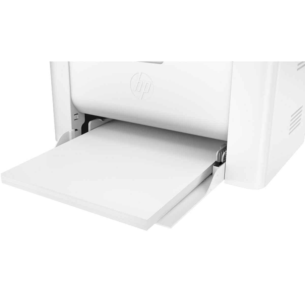 HP Laser M107w Printer, Print Speed up to 21 ppm, Up to 1,200 x 1,200 dpi Resolution, Up to 10000 Pages Duty Cycle, 150 Sheet Input Tray, Hi-Speed USB 2.0 Port, Wi-Fi, White | 4ZB78A