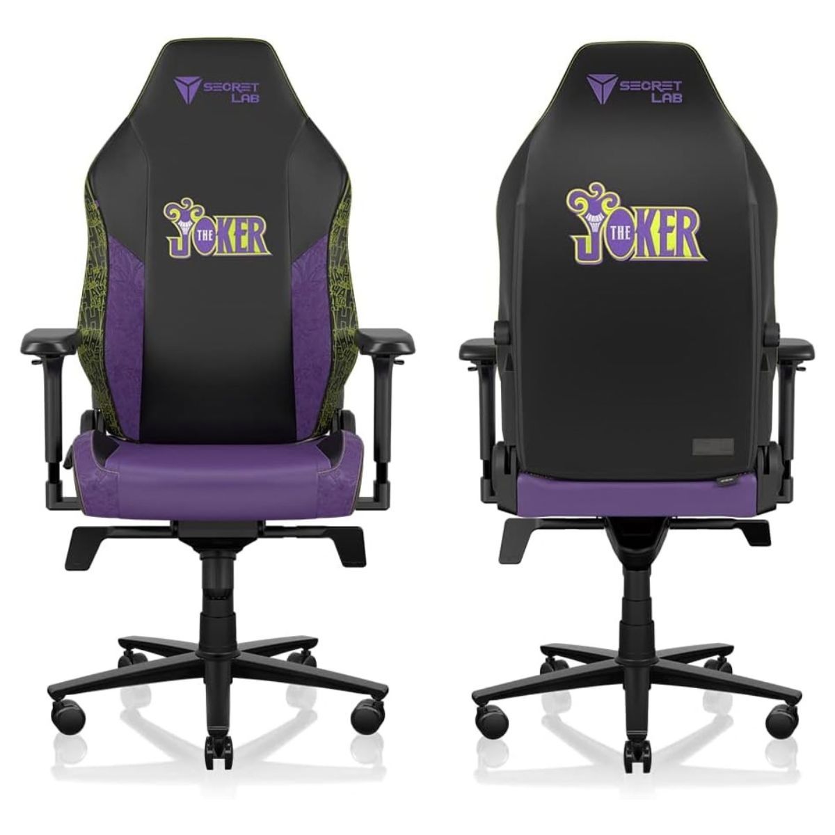 Secretlab TITAN Evo The Joker Regular Gaming Chair | NEO Hybrid Leatherette | 4D Armrests | 165° Recline | TT22-PU-LIC-DC2