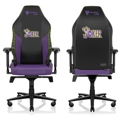 Secretlab TITAN Evo The Joker Regular Gaming Chair | NEO Hybrid Leatherette | 4D Armrests | 165° Recline | TT22-PU-LIC-DC2