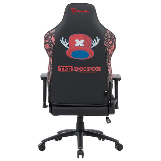 GamerTek Quest Conqueror Chopper Edition Gaming Chair | PU & Fabric | 4D Armrests | Recline | 150kg Capacity | RT00011