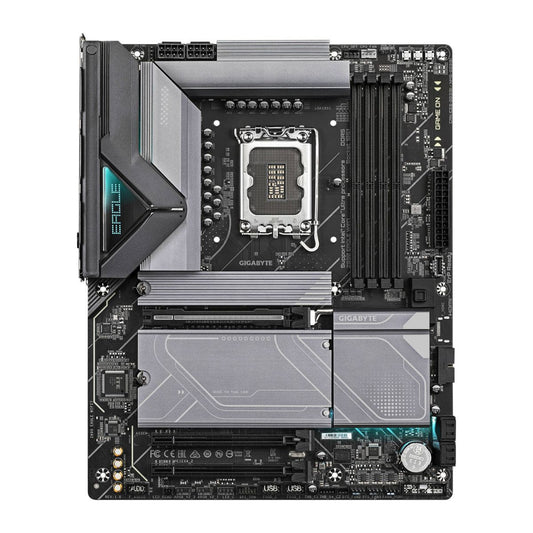 GIGABYTE Z890 Eagle Wi-Fi 7 LGA 1851 ATX Motherboard, Intel Z890 Chipset, 4x DDR5 DIMM Slots, Up to 256GB Max Memory, Wi-Fi 7 & BT 5.4, 1x PCIe 5.0 x16, 4x M.2 Slots | Z890-EAGLE-WIFI7