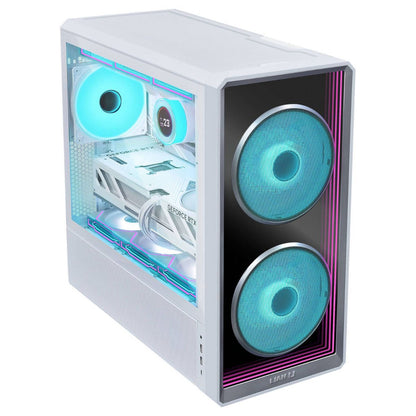 Lian Li LANCOOL 217 INF Mid-Tower PC Case, E-ATX/EEB Support, 360mm Radiator, 380mm GPU Clearance