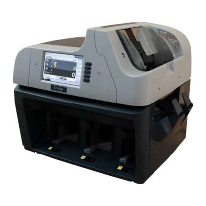 Hitachi ST-350, Money Counting Machine, 10 Currencies Currency, 7" Full color touch screen | ST-350