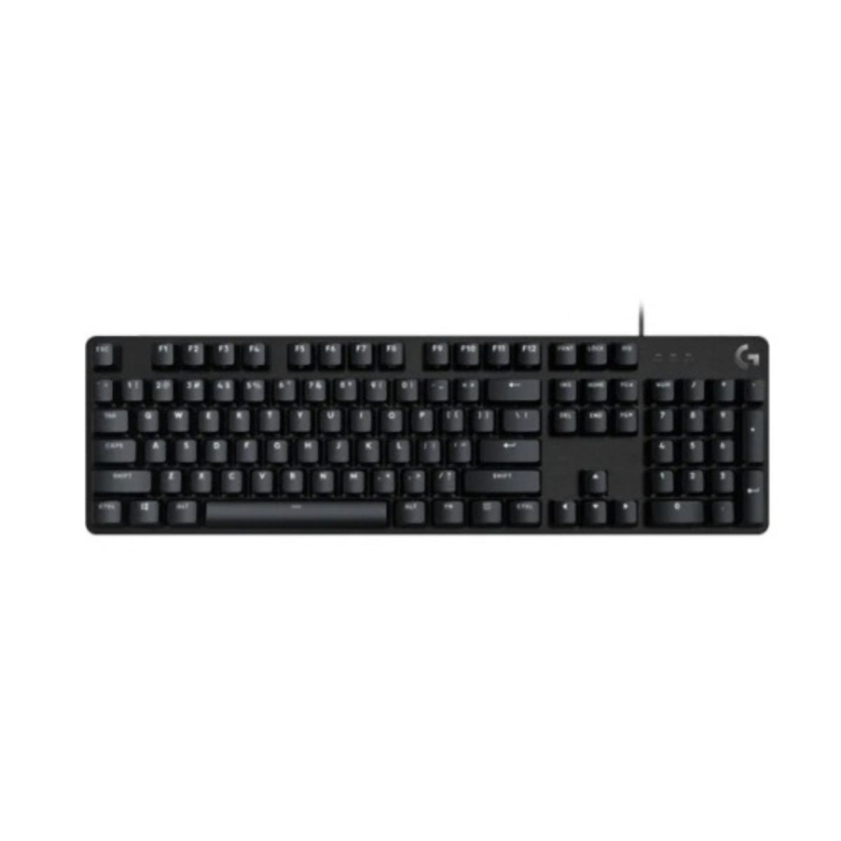Logitech G413 SE Mechanical Gaming Keyboard | Full-Size USB | Tactile Mechanical Switches | PBT Keycaps | White LED | US QWERTY | 920-010437