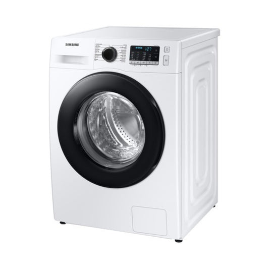 Samsung WW5000T/Series5 9kg Front-Load Washing Machine WW90TA046AE—Eco Bubble™, Hygiene Steam, 1400 rpm, White
