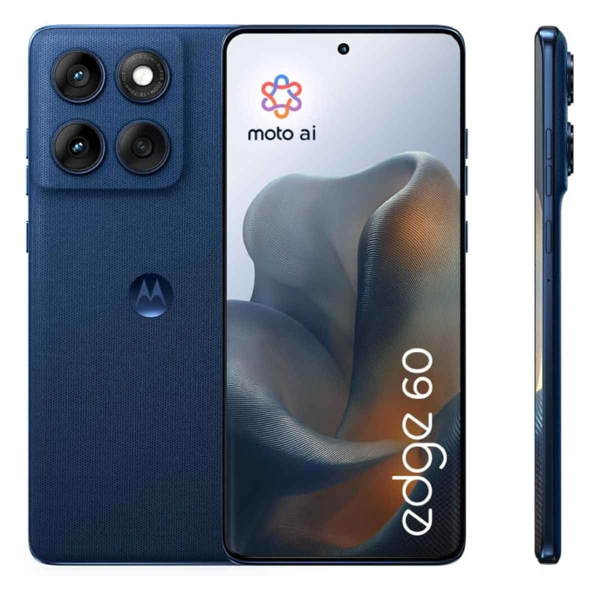 Motorola Edge 60 5G Smartphone, 12GB RAM + 12GB RAM Boost, 512GB Storage, MediaTek Dimensity 7300, 6.67" pOLED 120Hz Display, 50MP AI Camera, IP68/IP69, Android 15, PANTONE Shamrock, UAE Version