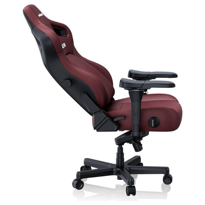 AndaSeat Kaiser 4 Large Gaming Chair | ArteDiPelle Synthetic Leather | 5D Armrests | High-Density Cold-Cure Foam | Maroon | AD12YDDC-L-20-A-PV/C