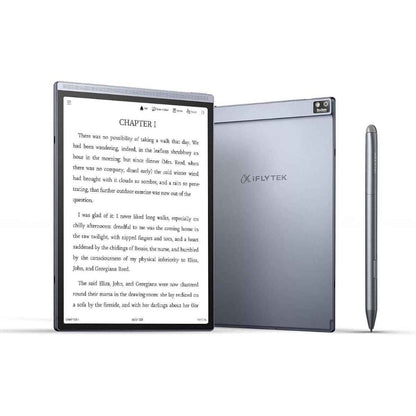 iFLYTEK AINOTE Air 2 Tablet, 8.2" HD E-Ink Display, 4GB RAM, 32GB Storage, WiFi 6 & Bluetooth 5.0, Gray
