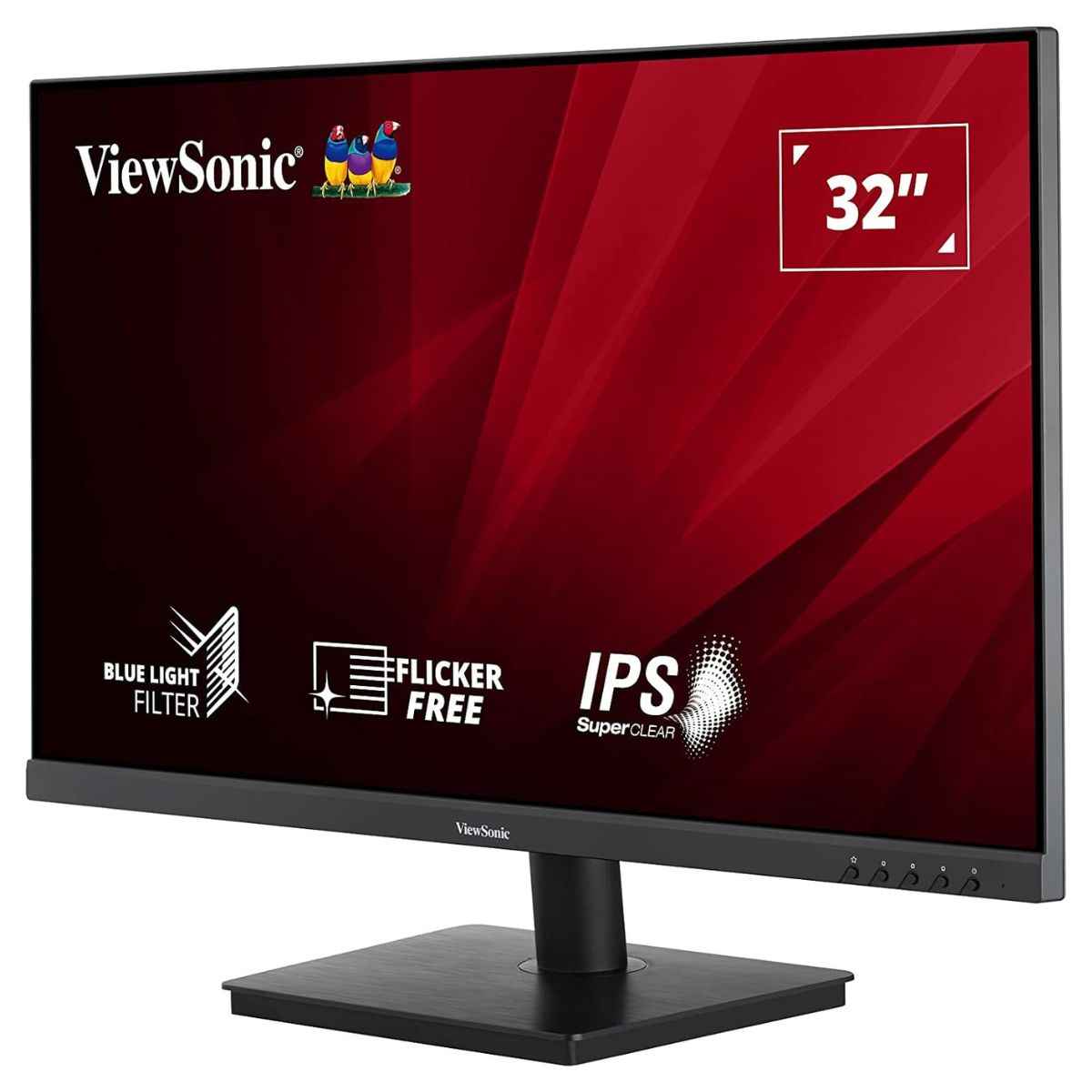 ViewSonic VA3209-2K-MHD Monitor – 32" QHD IPS Display, 75Hz, 4ms GtG, HDR10, Built-in Speakers (Black)