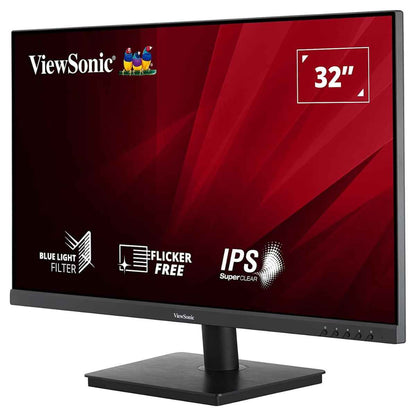 ViewSonic VA3209-2K-MHD Monitor – 32" QHD IPS Display, 75Hz, 4ms GtG, HDR10, Built-in Speakers (Black)