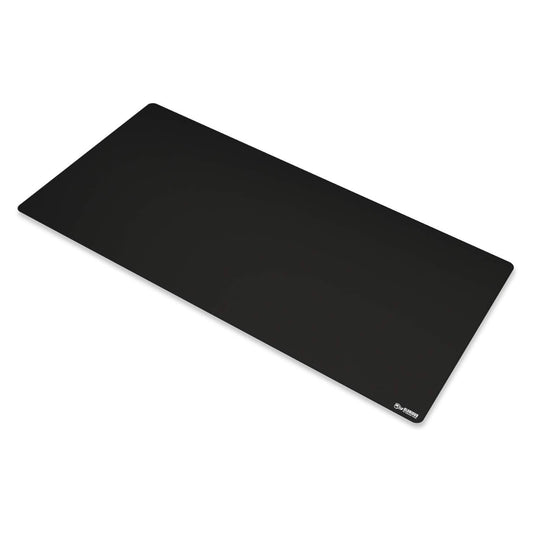 Glorious 3XL Extended Gaming Mouse Pad/Mat, Long Black Cloth, Mousepad, Stitched Edges, 48x24 |Black