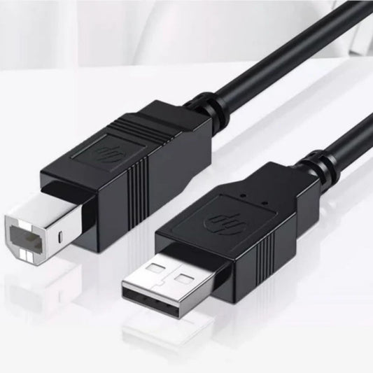 HP DHC-PT100-3M USB-A to USB-B 2.0 Cable 3 Meter | Black