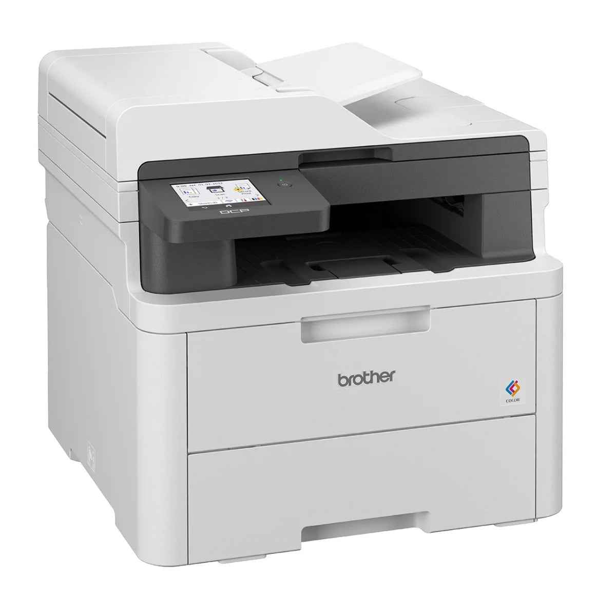 Brother DCP-L3560CDW Color Laser Printer, Up to 26/27 PPM Print Speed, Up to 1,200 1,200 DPI, Automatic 2-sided (Duplex), Up To 250 Sheets, Wireless & Wi-Fi Direct, Gigabit Ethernet | DCP-L3560CDW