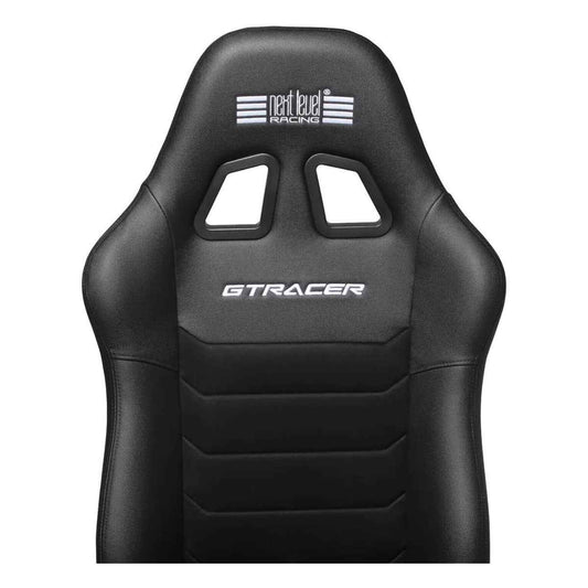 Next Level Racing GTRacer 2.0 Cockpit, Upgraded Double Recliners, Integrated Shifter & Handbrake Support, Redesigned Adjustable Pedal Tray, Improved Seat Sliders | NLR-R007