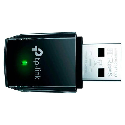 TP-Link Archer T3U AC1300 USB WiFi Adapter, Dual Band 2.4G/5G Wireless Adapter for PC/Desktop, MU-MIMO WiFi Dongle, USB 3.0, Compatible with Win11/10/8.1/8/XP & Mac OS X 10.9-10.14, Black | Archer T3U