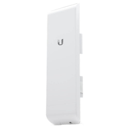 Ubiquiti NanoStation M5 (NSM5) Outdoor Wireless CPE | 5GHz MIMO Technology | 150+ Mbps Throughput | 15+ Km Range | airMAX Support | Dual Ethernet PoE Ports | White