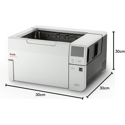 Kodak S3060 Document Desktop Scanner, Gigabit LAN, USB 3.2 Gen 1x1, Resolution: 600 Dpi, Scan Speed 60 ppm/120 ipm, Max Document Size: 12 x 160" | 8001711