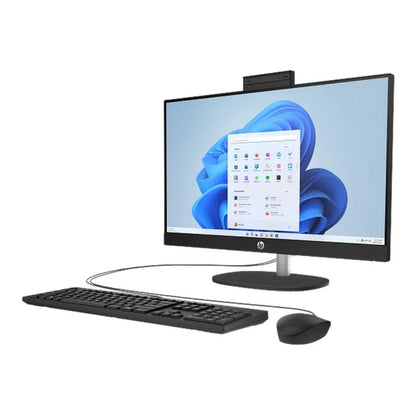 HP 24-cr1091 All-in-One Desktop PC | Intel Core Ultra 5 125U | 8GB DDR5 | 512GB SSD | 23.8-Inch FHD | DOS | D18YNEA-ENG