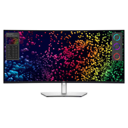 Dell  UltraSharp 40 Curved Thunderbolt Hub Monitor, 39.7" 5K WUHD IPS Display, 120Hz Refresh Rate, 5ms (Fast) Response Time, 2500R Curvature, 1.07B Color Support, White