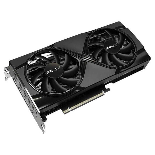 PNY GeForce RTX 5060 Ti 8GB Overclocked Dual Fan Graphics Card, GDDR7, PCIe 5.0, 4608 CUDA Cores | VCG5060T8DFXPB1-O