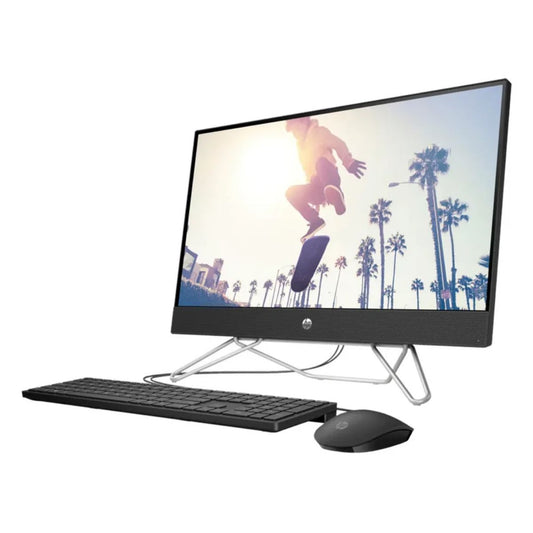 HP 24-CB1490 All-in-One Desktop PC | Intel Core i5-1235U | 8GB DDR4 | 512GB SSD | 2GB GeForce MX450 | 23.8-Inch FHD Touch | DOS | A7DA9EA-ENG