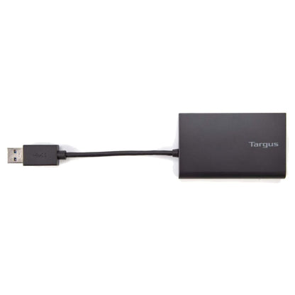 Targus USB 3.0 Hub with Gigabit Ethernet | Multi-Port USB Expansion | RJ45 Gigabit Ethernet | ACH122EUZ